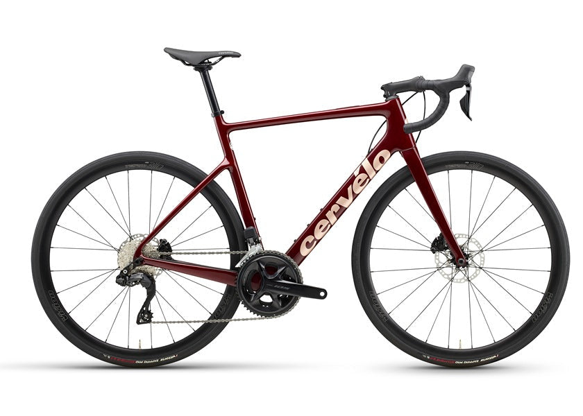 Cervelo Caledonia 105 DI2 in Carmine Colour