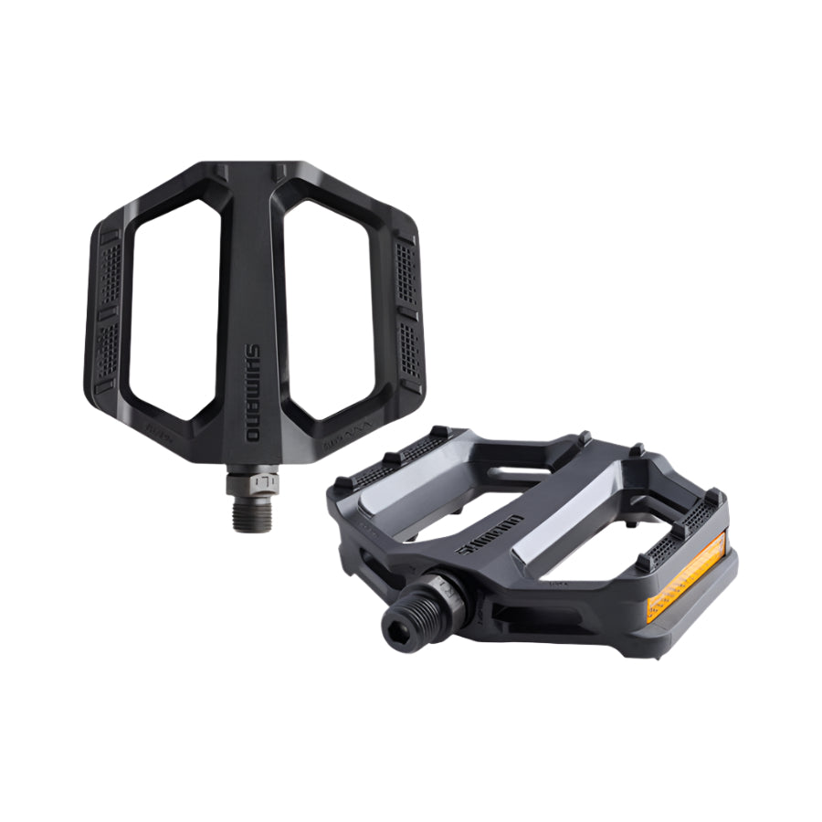 PEDAL, PD-EF102, FLAT, W/REFLECTOR, BLACK