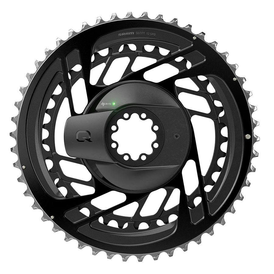 SRAM, Force D2 2x Power Meter Kit, Power Meter Crankset, Speed: 12, Spindle: 28.99mm, BCD: Direct Mount, 50/37