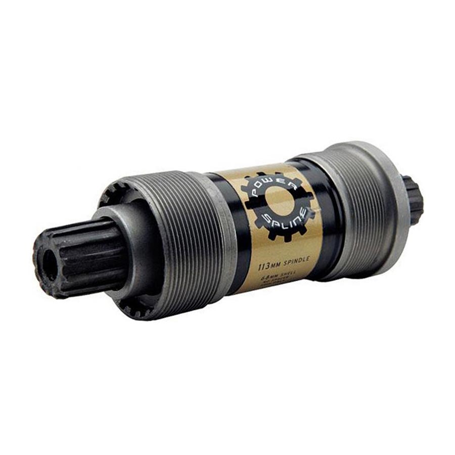 Truvativ, Power Spline, Splined BB, British, 73mm, Power Spline, 118mm, Silver