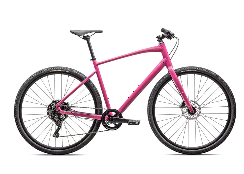 Specialized Sirrus X 3.0 shown in Gloss Rebel Pink / Ashen Grey Reflective