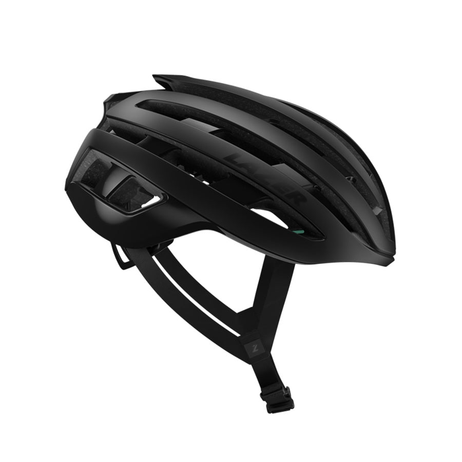 Lazer Z1 KinetiCore Helmet shown in Black.