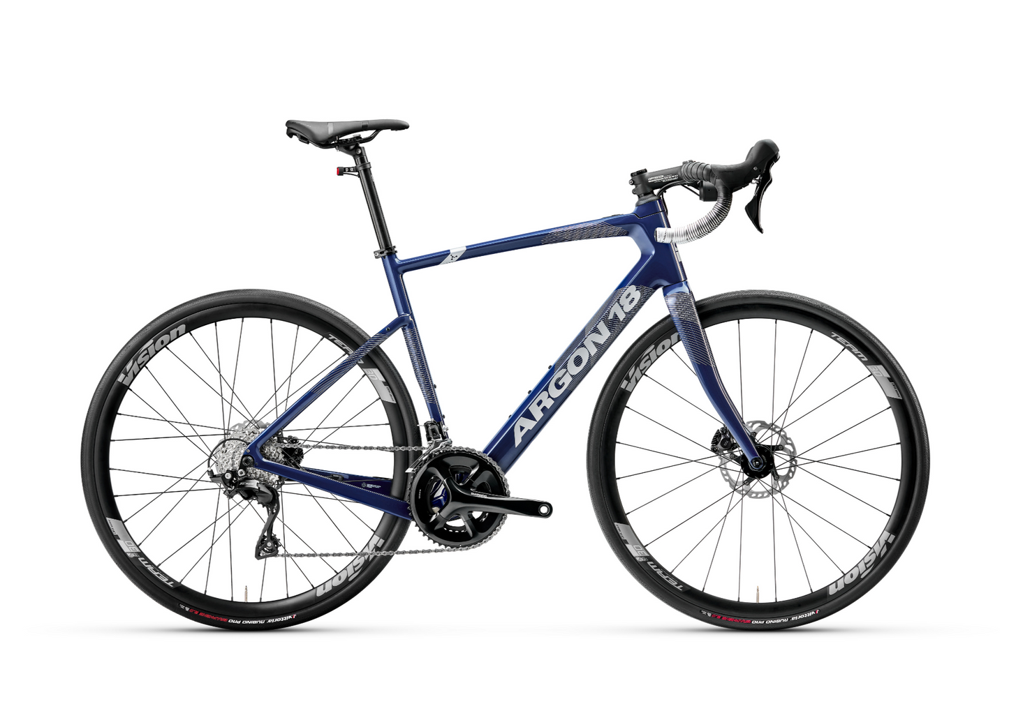 Subito eRoad Shimano 105 shown in blue