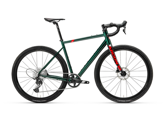 Argon 18 grey matter aluminum gravel bike available in green
