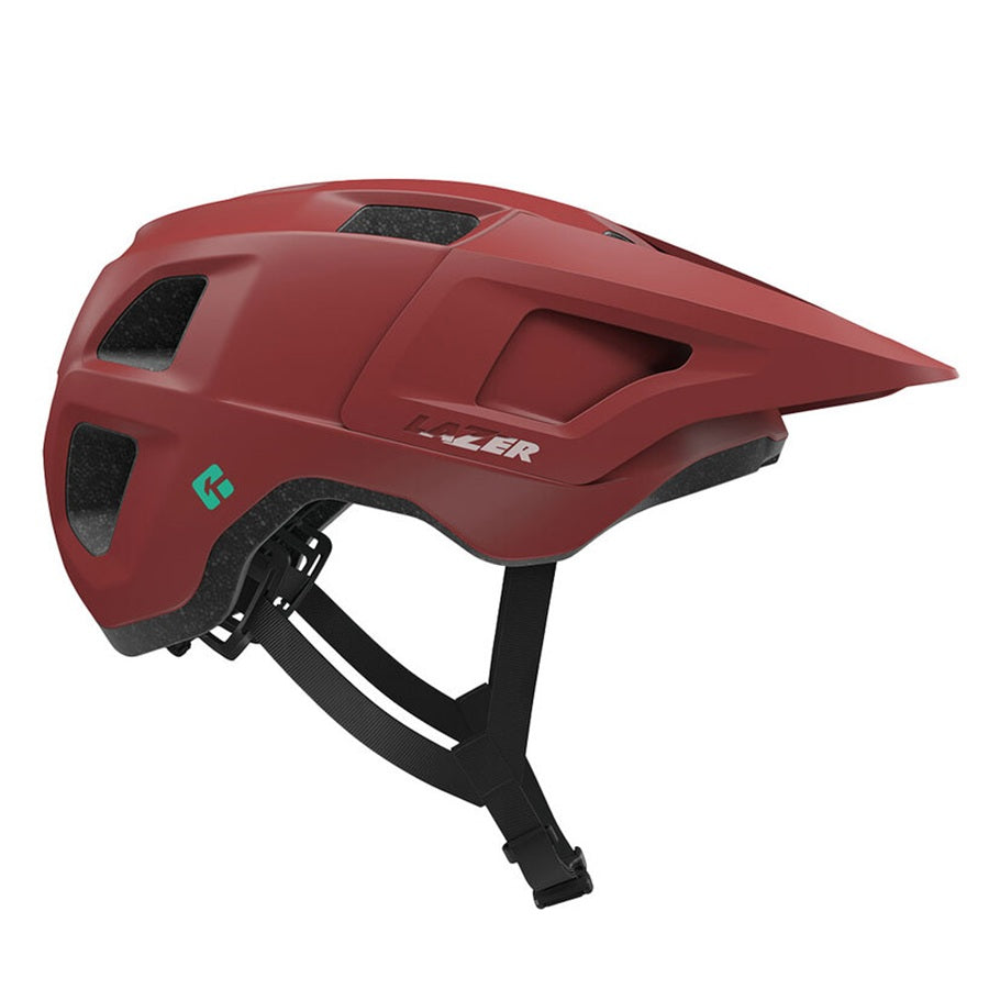 Lazer Lupo Helmet shown in Matte Maroon
