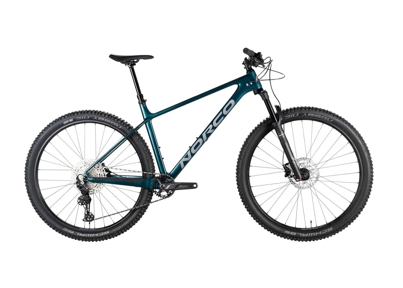 Norco Revolver 3 hardtail 120 with green frame