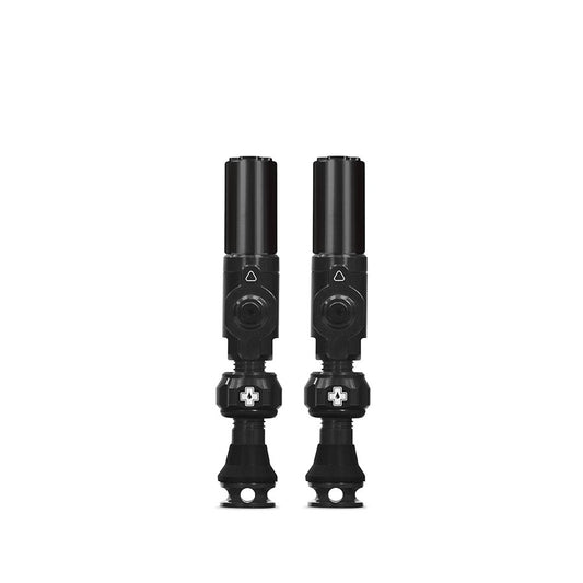 Muc-Off, Big Bore Hybrid, Tubeless Valve, Hybrid, 30mm, Black, Pair