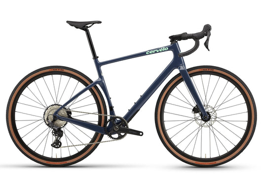 cervelo aspero gravel bike in blue