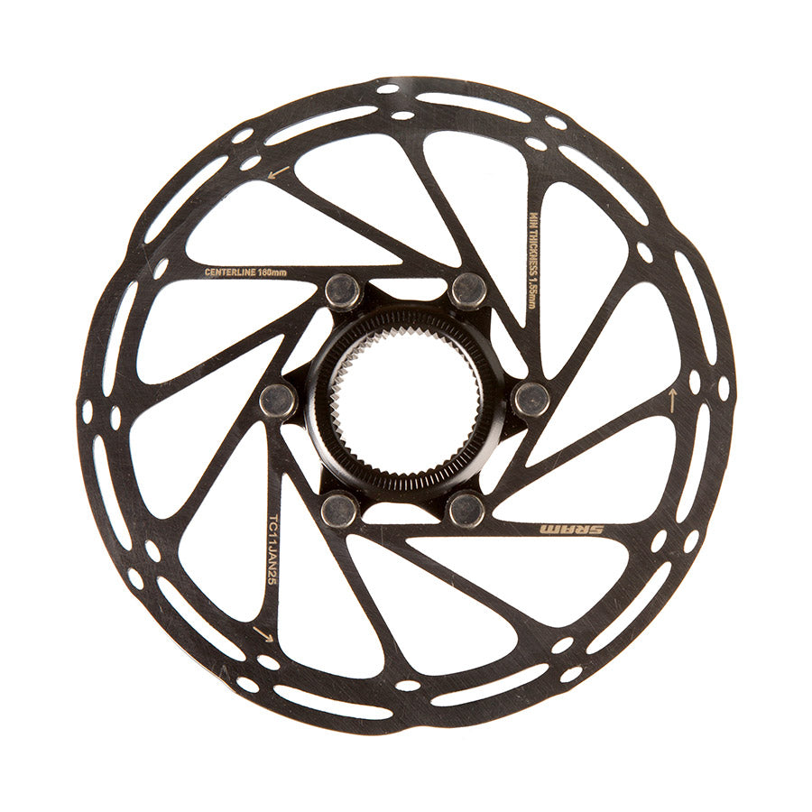 SRAM,  Centerline Center Lock Black, 200mm