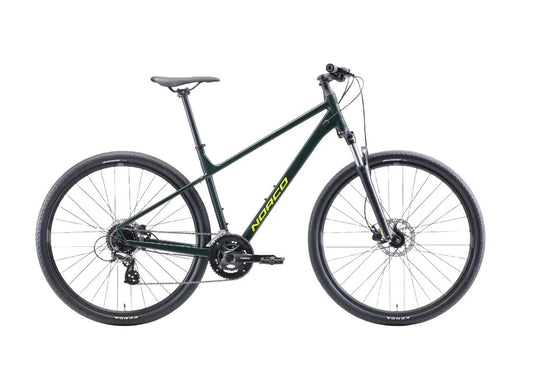 Norco XFR 2 shown in green and yellow