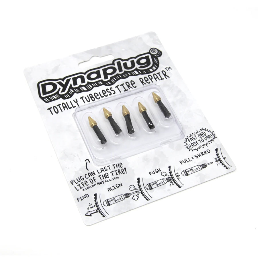 Dynaplug tubeless tire repair kit packaging on a white background