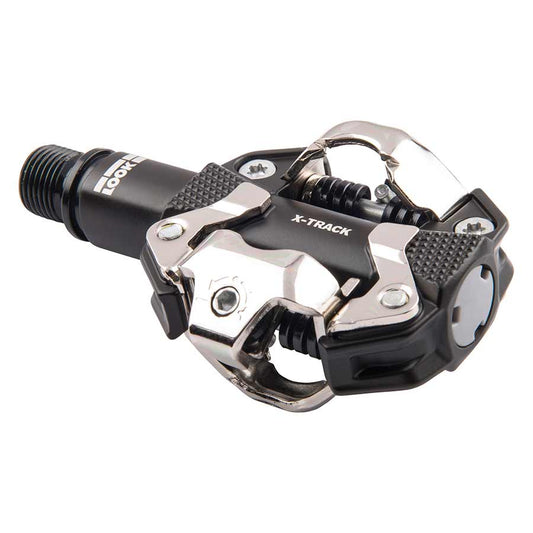 Look, X-Track, MTB Clipless Pedals, Aluminum body, Cr-Mo axle, 9/16'', Black