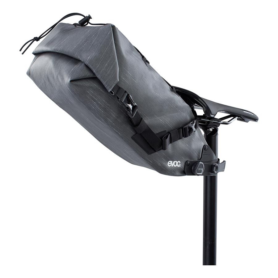EVOC, Seat Pack Boa WP, Seat Bag, 12L, Steel