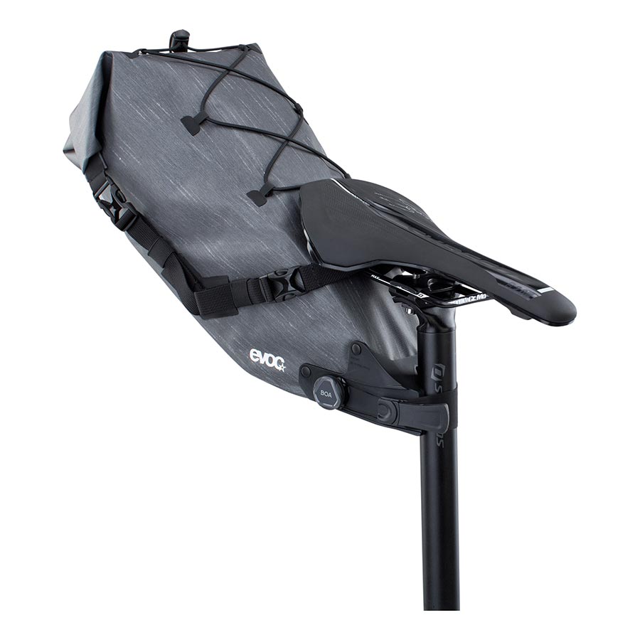 EVOC, Seat Pack Boa WP, Seat Bag, 12L, Steel