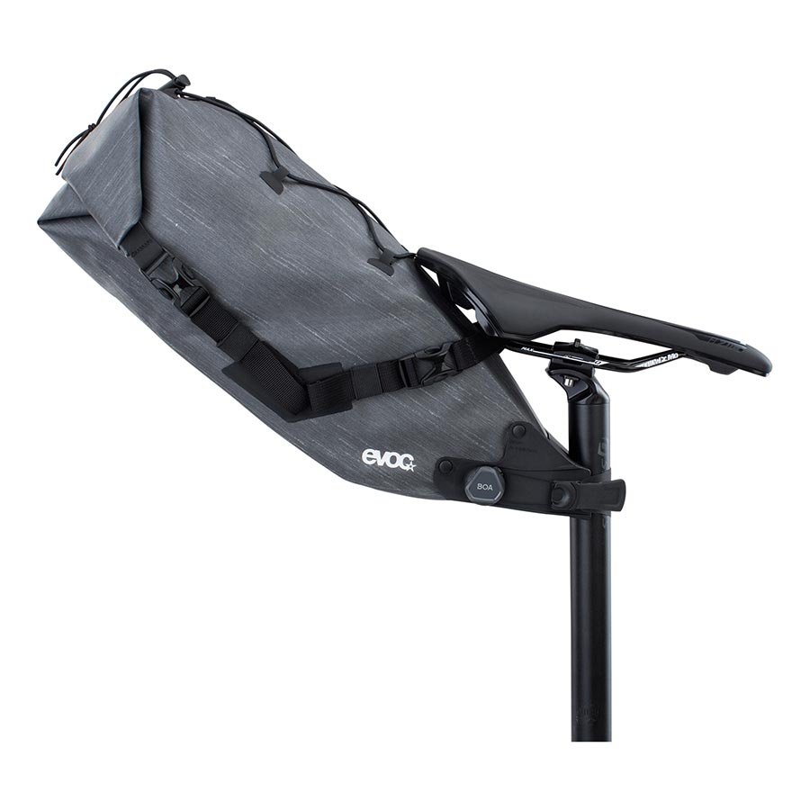 EVOC, Seat Pack Boa WP, Seat Bag, 12L, Steel