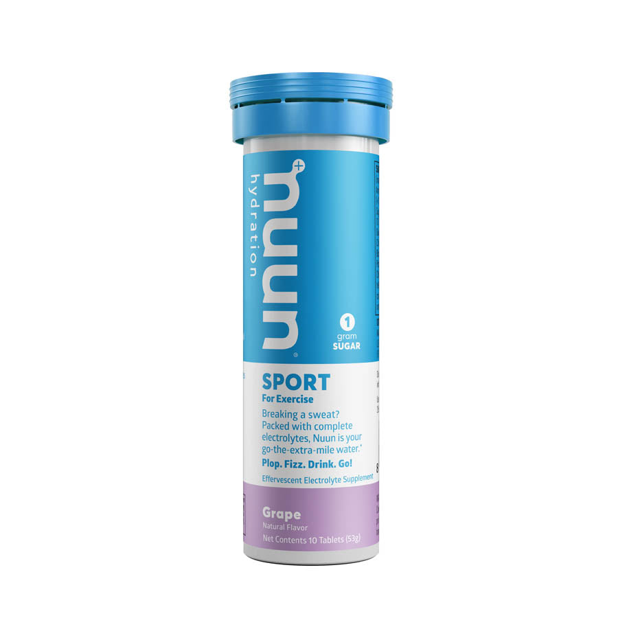 Nuun, Sport, Drink Mix, Grape, Box of 8, 10 servings