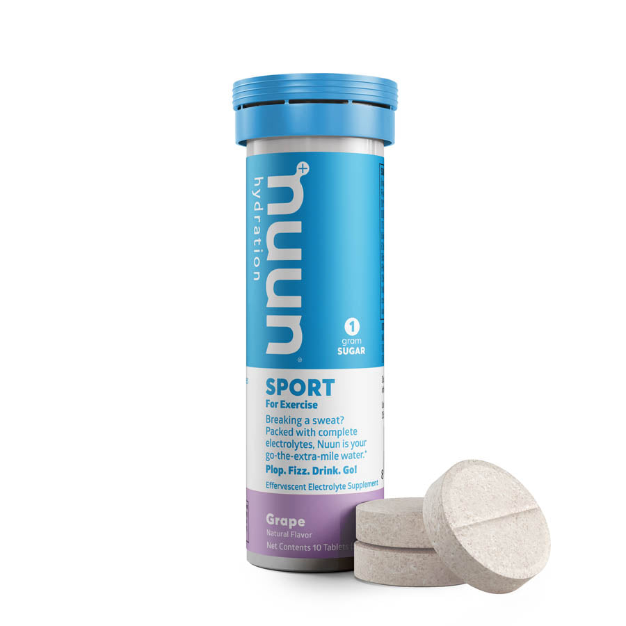Nuun, Sport, Drink Mix, Grape, Box of 8, 10 servings