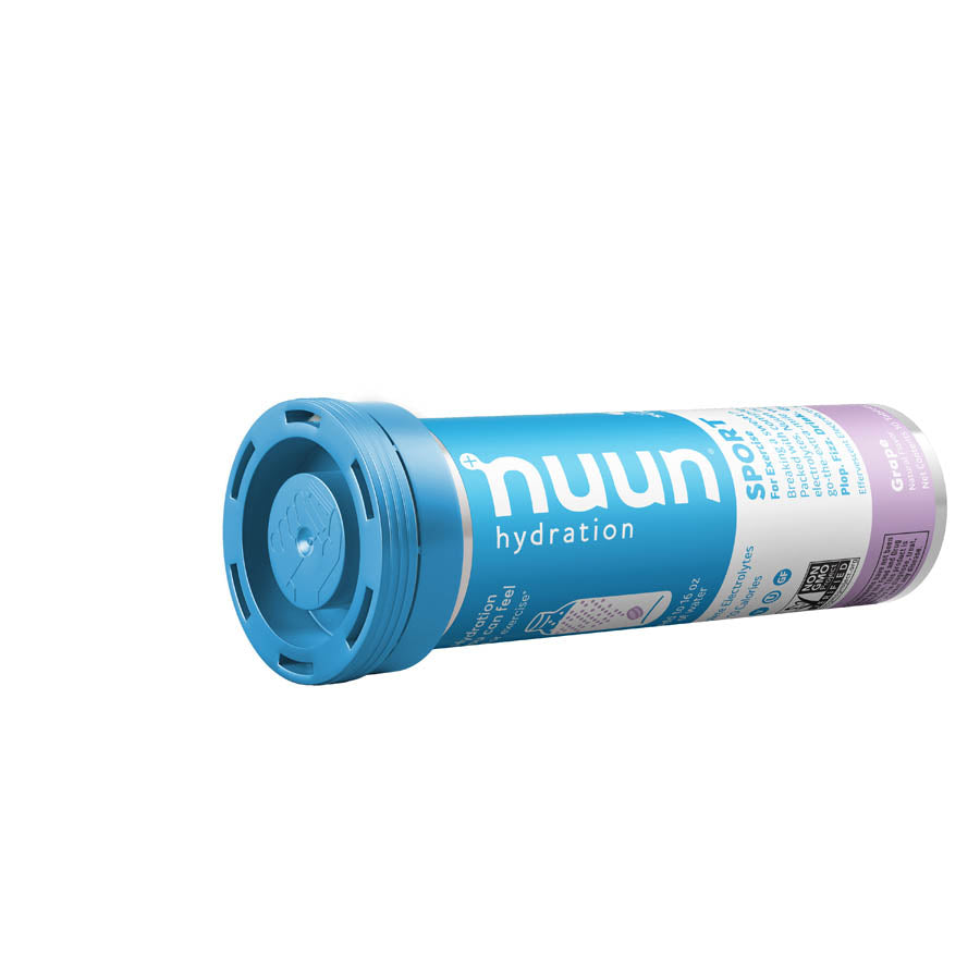 Nuun, Sport, Drink Mix, Grape, Box of 8, 10 servings