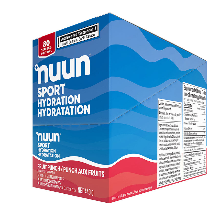 Nuun, Sport, Drink Mix, Citrus Fruit, Box of 8, 10 servings, 8pcs