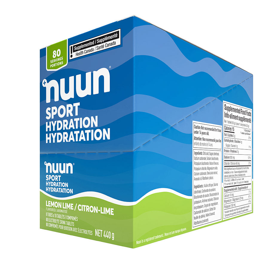 Nuun, Sport, Drink Mix, Citrus Fruit, Box of 8, 10 servings, 8pcs