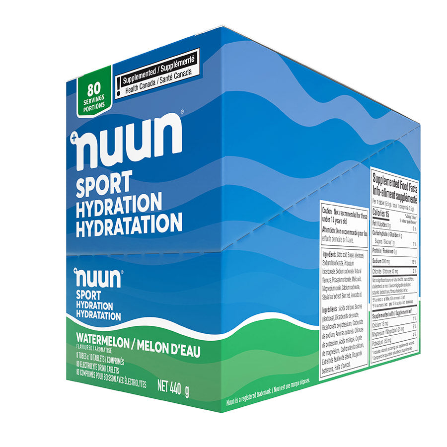 Nuun, Sport, Drink Mix, Citrus Fruit, Box of 8, 10 servings, 8pcs