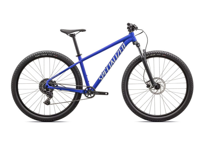 Rockhopper sport shown in GLOSS SAPPHIRE / DUNE WHITE