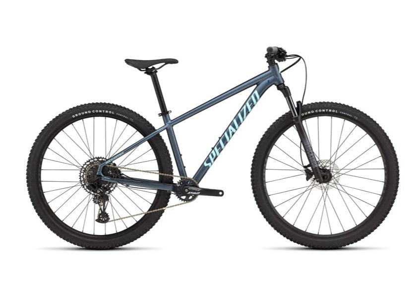 Rockhopper Expert shown in Satin Cast Blue Metallic / Gloss Astral Blue.
