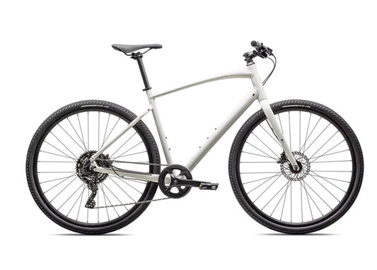 Specialized Sirrus X 2.0 shown in dune white.