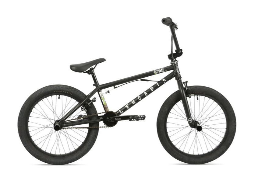 Haro Leucadia DLX BMX bike shown in Black