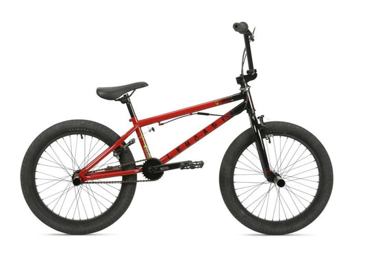 BMX bike Haro Leucadia DLX  shown in Red Black