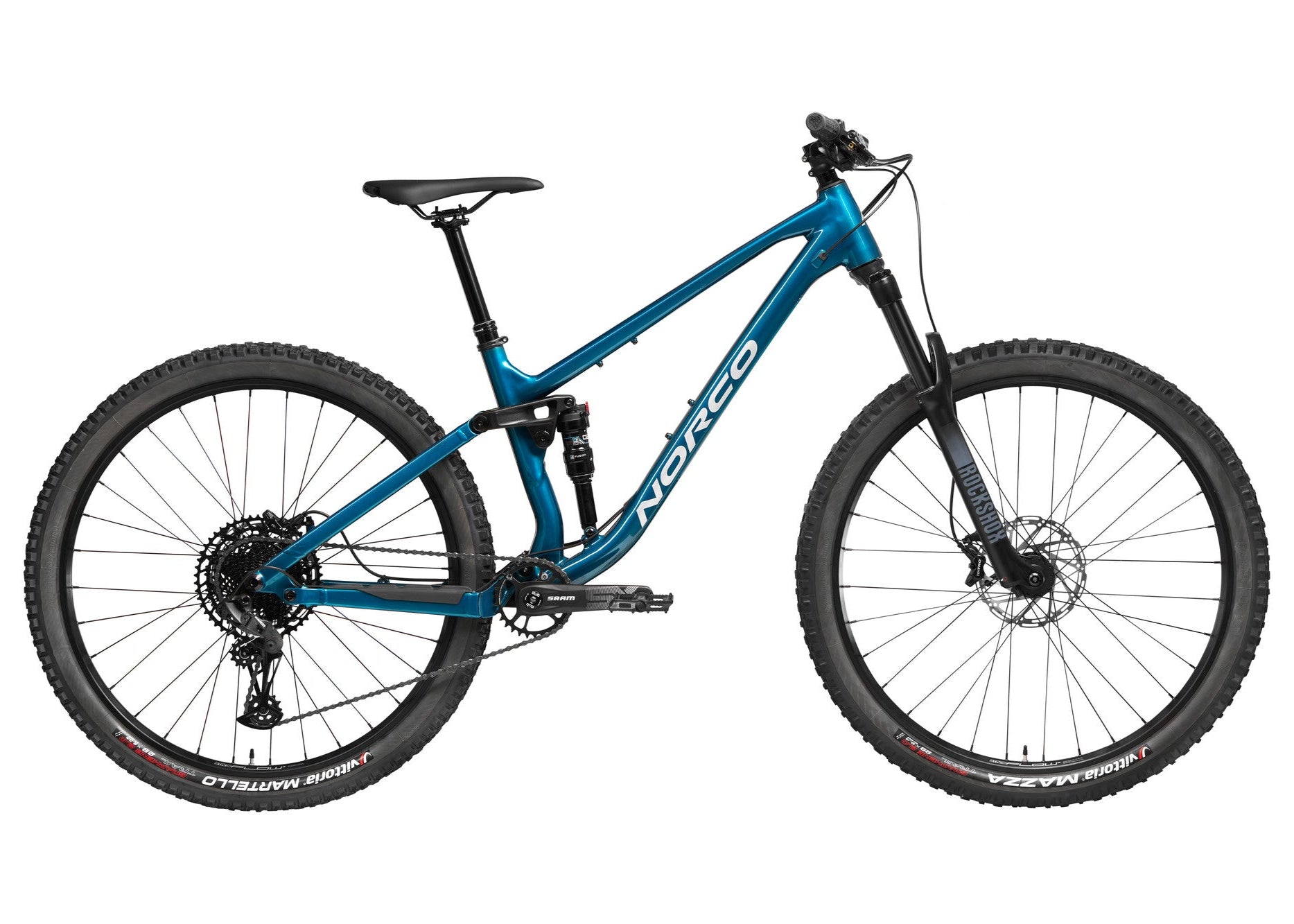 Norco Fluid FS A3 shown in blue