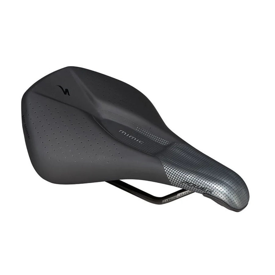 Specialized Power Comp Mimic Saddle shown in Black.
