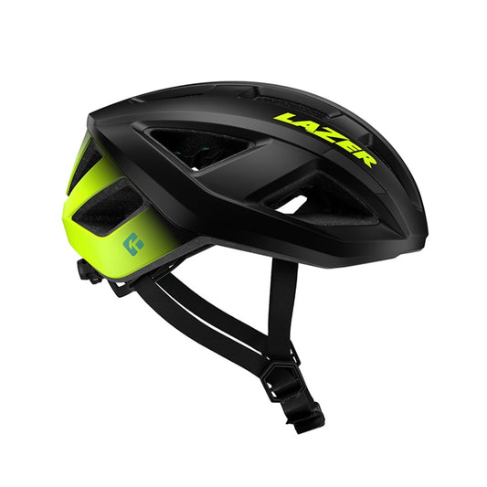 Lazer Tonic Helmet shown in Flash Yellow.