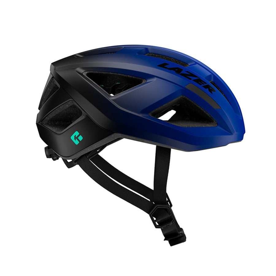 Lazer Tonic Helmet shown in Matte Blue.