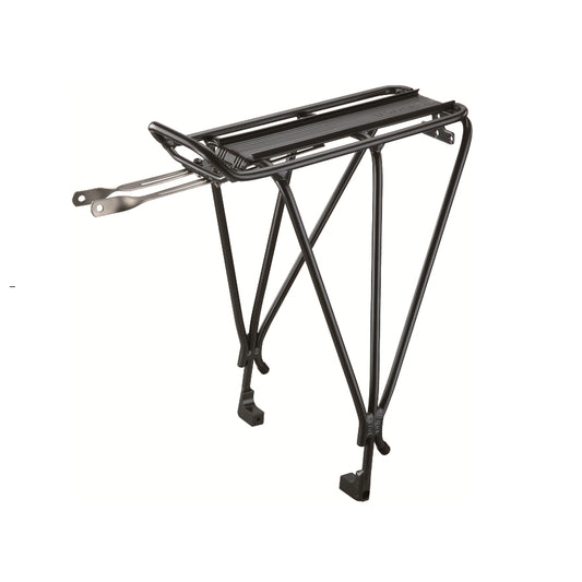 EXPLORER 29ER TUBULAR REAR RACK FOR 29ER WITH DISC MOUNT BLACK