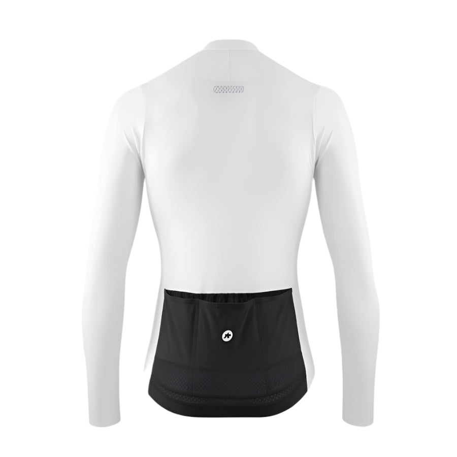 ASSOS Mille GT  LS Jersey S11 in white series back view