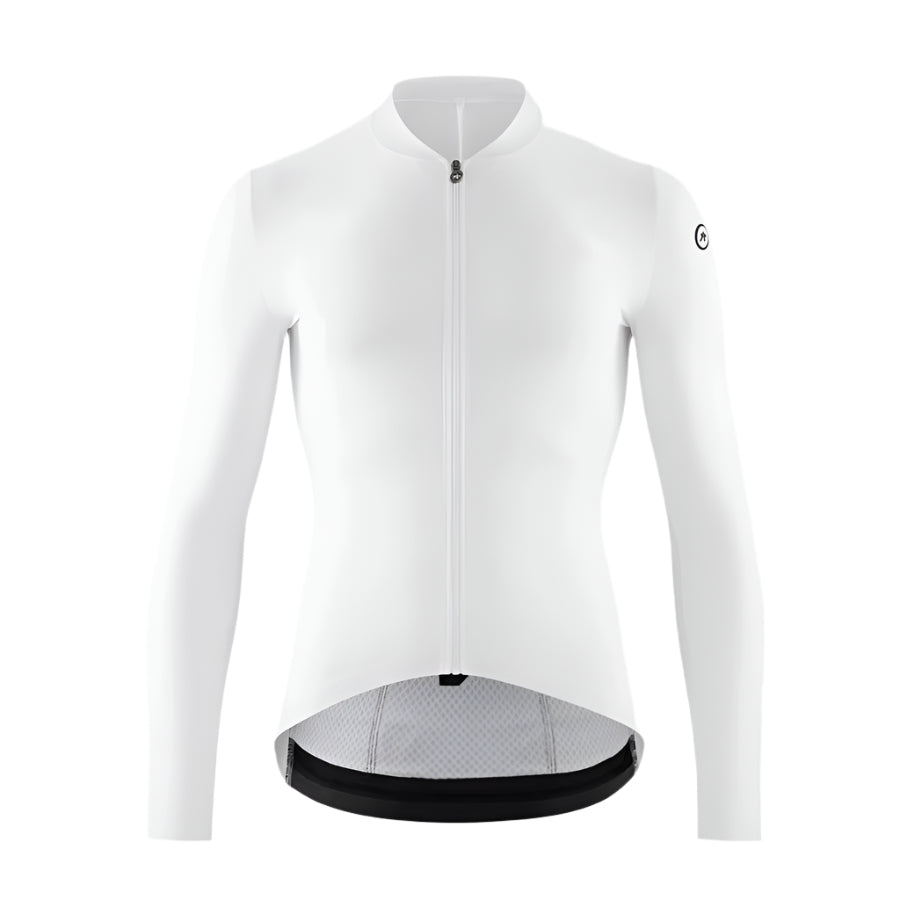 ASSOS Mille GT  LS Jersey S11 in white series front view