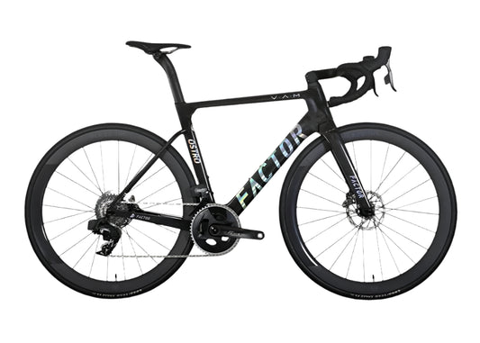 Factor Ostro Vam Black and Chrome frame colour