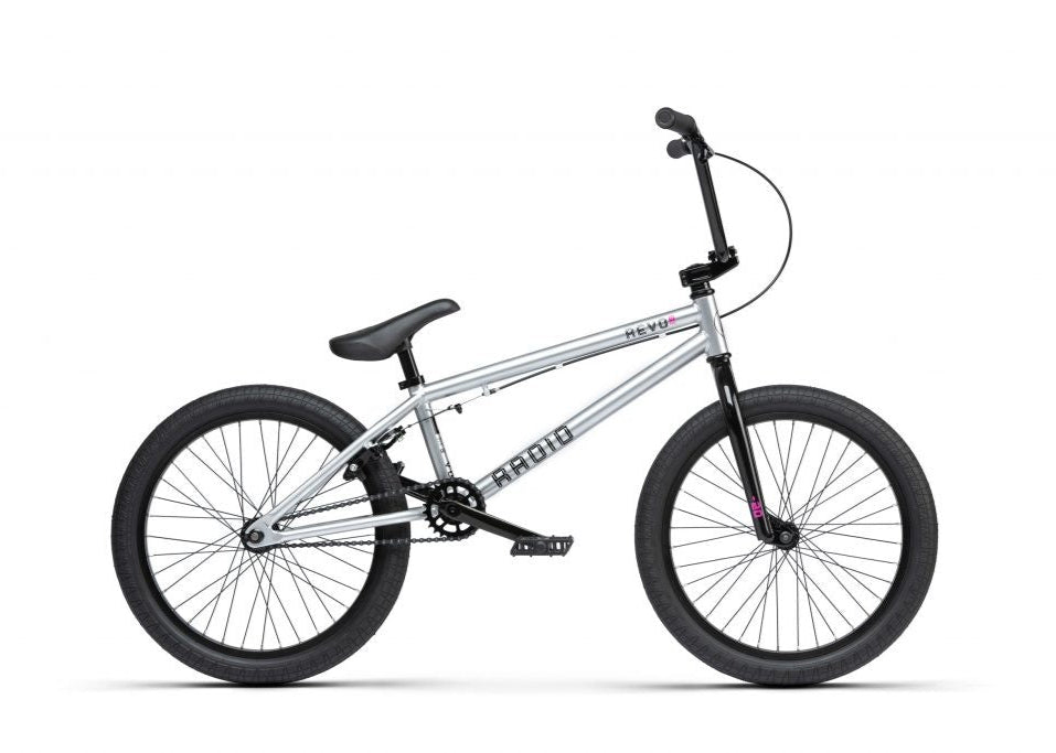 Radio Revo  20 BMX shown in pro-silver