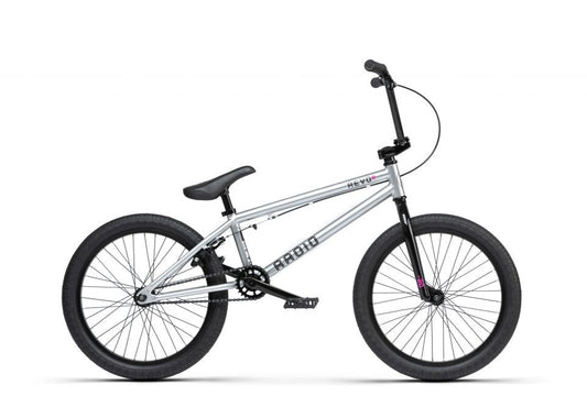 Radio Revo  20 BMX shown in pro-silver