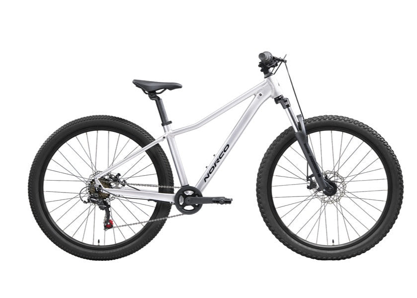 Norco Storm Youth 26 shown in silver