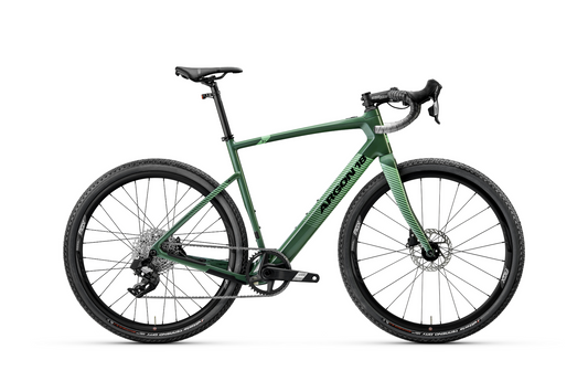 Argon 18 Subito gravel ebike  shown in evrlast greean.